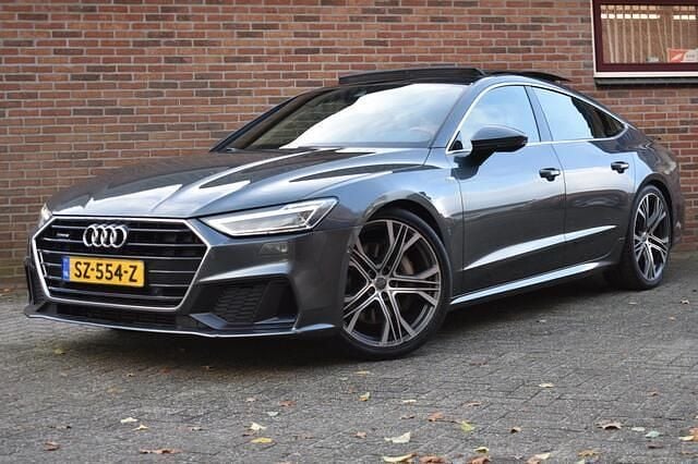 Grijs Gebruikt 2018 Audi A7 Sportback S-Line Hatchback | € 31.949 (Super prijs) - Afbeelding 1/4