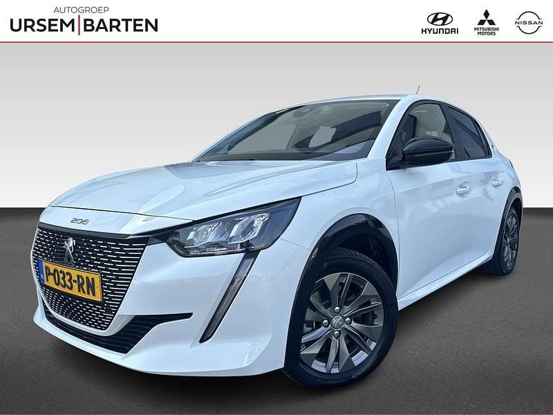 Wit Gebruikt 2022 Peugeot e-208 Active Hatchback | € 15.925 (Super prijs) - Afbeelding 1/4