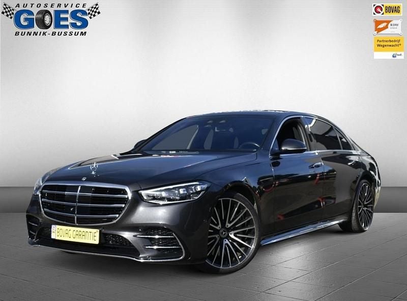 Grijs Gebruikt 2023 Mercedes S400 AMG line Sedan | € 100.910 - Afbeelding 1/4