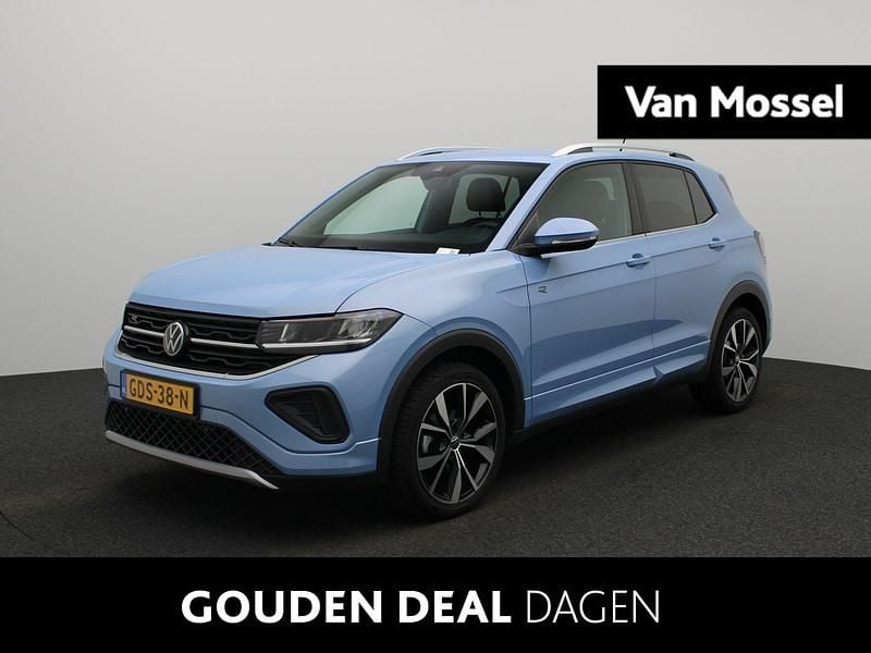 Blauw Gebruikt 2024 VW T-Cross R-line SUV | € 30.900 (Duur) - Afbeelding 1/4
