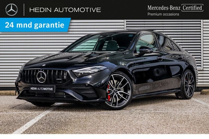 Zwart Gebruikt 2024 Mercedes A35 AMG Premium Plus Sedan | € 79.900 - Afbeelding 1/4