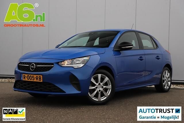 Voltaic blue Gebruikt 2022 Opel Corsa Edition Hatchback | € 12.900 (Super prijs) - Afbeelding 1/4