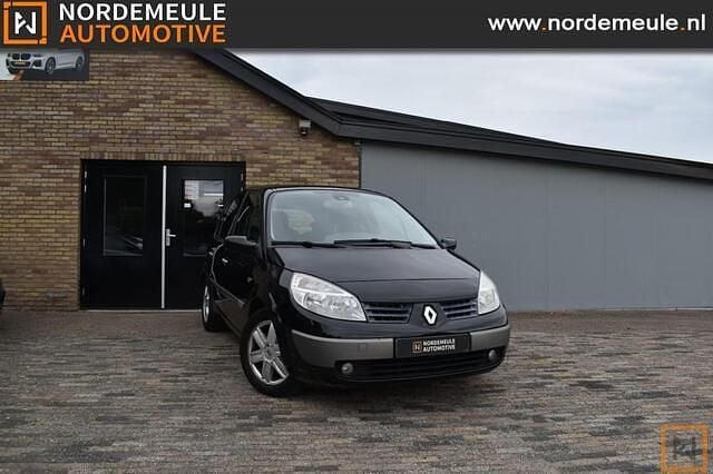 Zwart Gebruikt 2004 Renault Scénic II Luxe MPV | € 975 (Super prijs) - Afbeelding 1/4