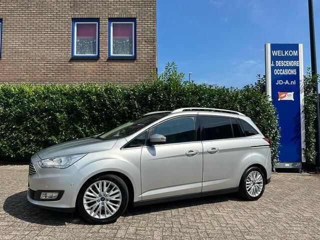 Grijs Gebruikt 2016 Ford Grand C-Max Titanium MPV | € 13.950 (Goede deal) - Afbeelding 1/4