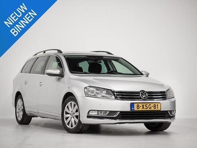 Grijs Gebruikt 2013 VW Passat Highline Stationwagen | € 8.950 (Eerlijke prijs) - Afbeelding 1/4