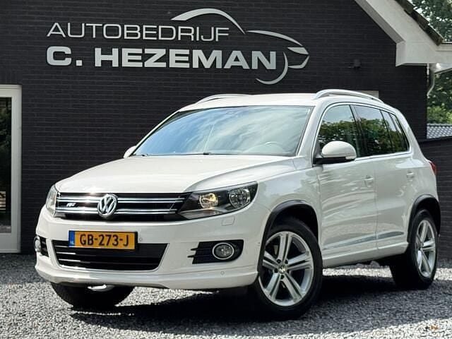 Wit, metallic lak Gebruikt 2013 VW Tiguan R-line Edition SUV | € 9.945 (Goede deal) - Afbeelding 1/4