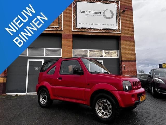 Rood Occasion 2003 Suzuki Jimny SUV | € 6.500 (Eerlijke prijs) - Afbeelding 1/4