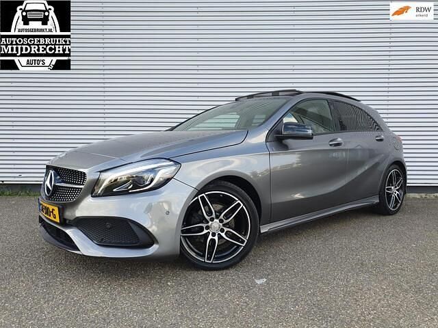 Grijs Gebruikt 2016 Mercedes A200 Ambition Hatchback | € 16.599 (Eerlijke prijs) - Afbeelding 1/4