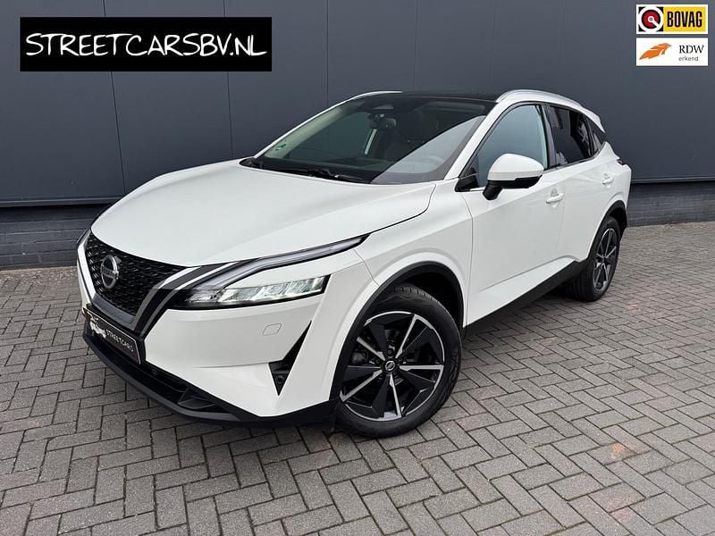 Wit Gebruikt 2022 Nissan Qashqai N-Connecta SUV | € 26.950 (Eerlijke prijs) - Afbeelding 1/4
