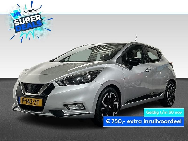 Grijs Gebruikt 2022 Nissan Micra Hatchback | € 12.490 (Eerlijke prijs) - Afbeelding 1/4
