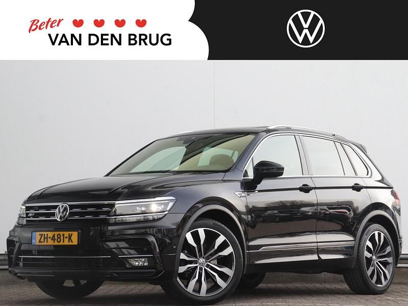 Zwart Occasion 2019 VW Tiguan Highline SUV | € 32.195 (Iets duurder) - Afbeelding 1/3