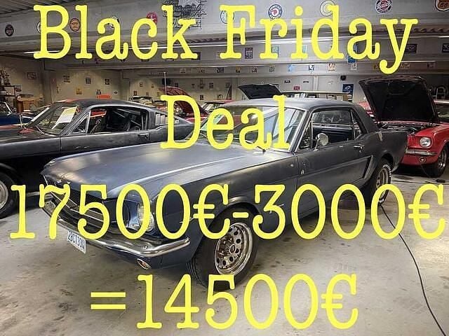 Blauw Occasion 1964 Ford Mustang Coupé | € 14.500 - Afbeelding 1/4