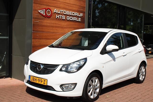Wit Gebruikt 2016 Opel Karl Cosmo Hatchback | € 10.750 (Eerlijke prijs) - Afbeelding 1/4