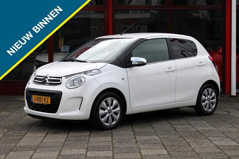 Wit Gebruikt 2020 Citroën C1 Feel Hatchback | € 9.450 (Eerlijke prijs) - Afbeelding 1/4