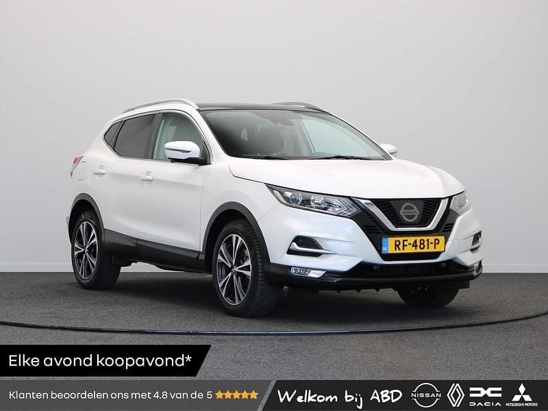 Wit Gebruikt 2017 Nissan Qashqai N-Connecta SUV | € 14.940 (Eerlijke prijs) - Afbeelding 1/3