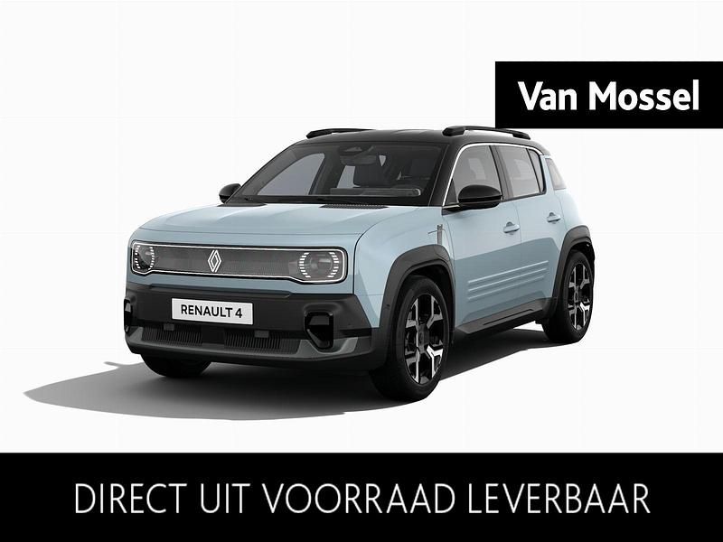 Blauw, metallic lak Nieuw 2025 Renault 4 E-Tech Techno SUV | € 38.090 (Eerlijke prijs) - Afbeelding 1/4