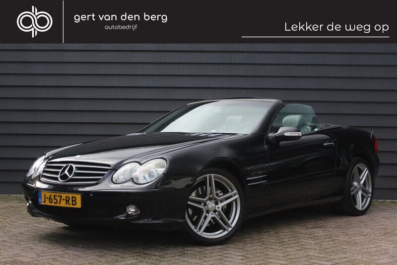 Zwart Gebruikt 2020 Mercedes SL500 Cabriolet | € 17.900 - Afbeelding 1/4