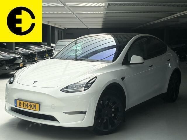 Wit Gebruikt 2021 Tesla Model Y Long Range SUV | € 34.950 (Eerlijke prijs) - Afbeelding 1/4