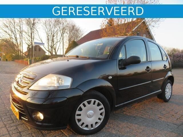 Zwart Gebruikt 2007 Citroën C3 Exclusive Hatchback | € 2.395 (Eerlijke prijs) - Afbeelding 1/4