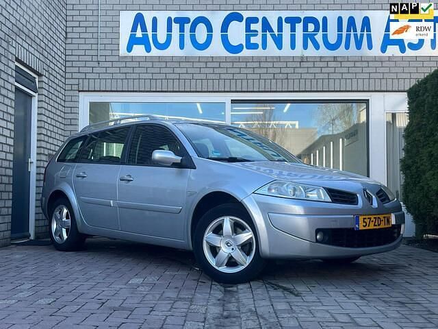 Grijs Gebruikt 2008 Renault Mégane GrandTour Business Stationwagen | € 2.999 (Eerlijke prijs) - Afbeelding 1/4