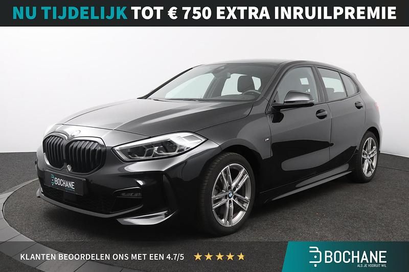 Zwart Gebruikt 2022 BMW 118 M Sport Hatchback | € 25.695 (Iets duurder) - Afbeelding 1/4