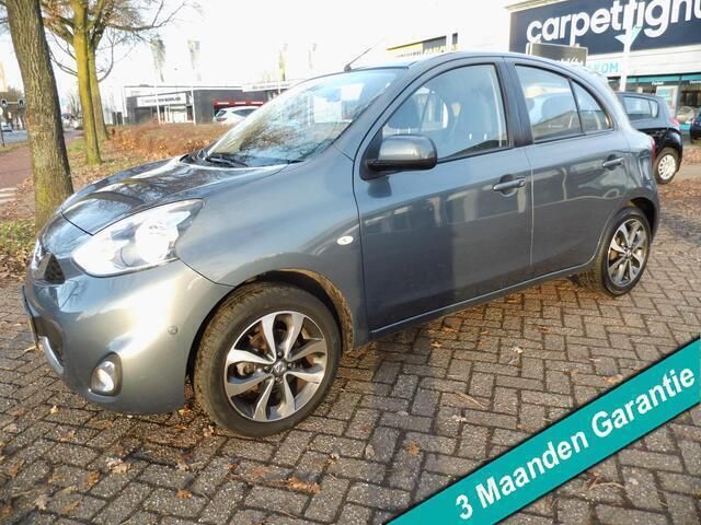 Occasion Nissan Micra Tekna 80 PK (58 kW) 2014 Blauw Hatchback