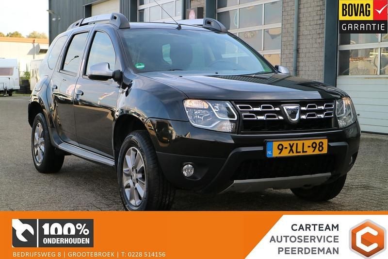 Zwart Gebruikt 2014 Dacia Duster Prestige SUV | € 9.545 (Eerlijke prijs) - Afbeelding 1/4