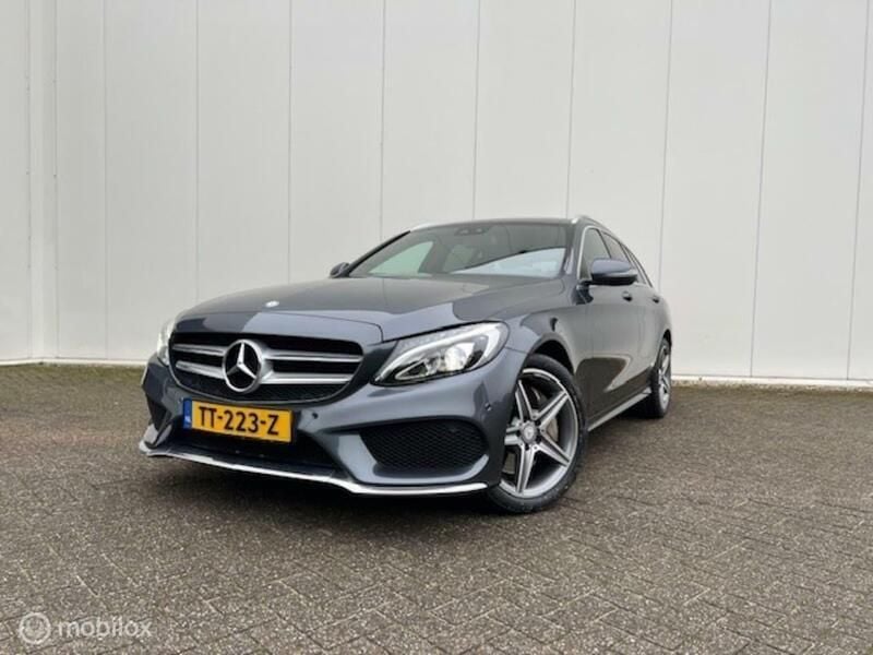 Grijs Gebruikt 2016 Mercedes C250 Prestige Stationwagen | € 13.995 (Duur) - Afbeelding 1/4