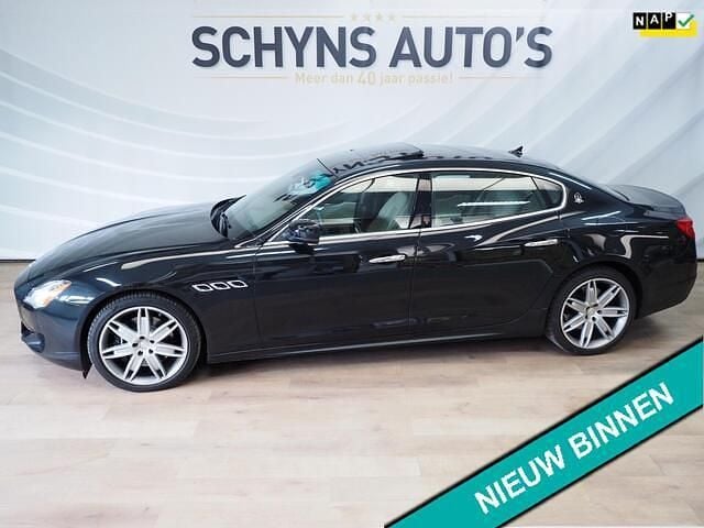 Zwart Occasion 2016 Maserati Quattroporte GranLusso Sedan | € 28.500 (Eerlijke prijs) - Afbeelding 1/4
