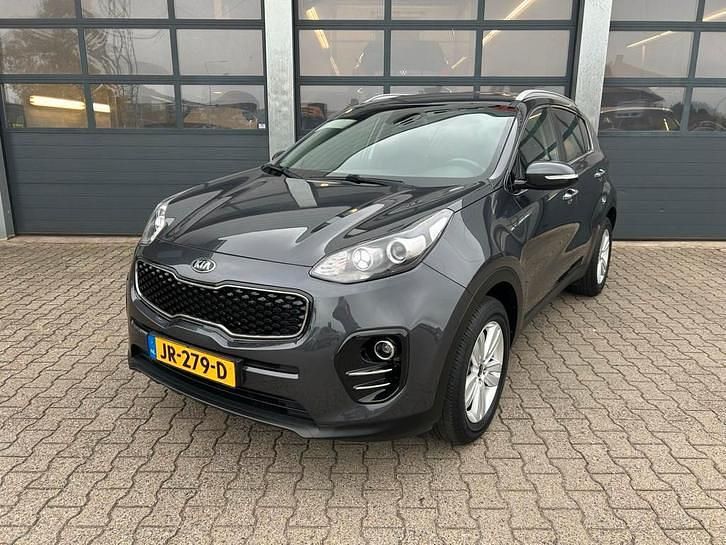 Grijs Gebruikt 2016 Kia Sportage SUV | € 16.835 (Eerlijke prijs) - Afbeelding 1/4