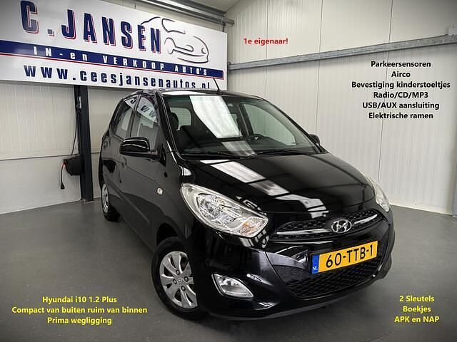 Zwart Occasion 2012 Hyundai i10 Hatchback | € 5.999 (Duur) - Afbeelding 1/4