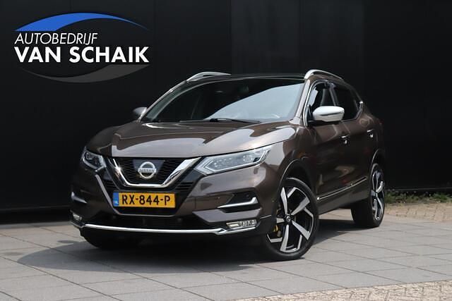 Bruin Gebruikt 2018 Nissan Qashqai Tekna+ SUV | € 18.950 (Eerlijke prijs) - Afbeelding 1/4