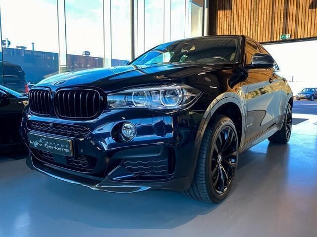 Zwart Gebruikt 2017 BMW X6 M Sport SUV | € 49.950 (Eerlijke prijs) - Afbeelding 1/4