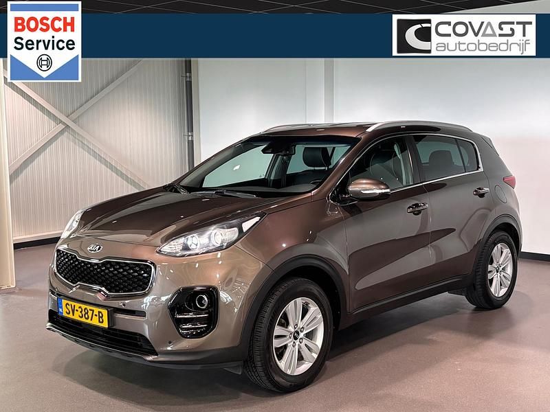 Bruin Gebruikt 2016 Kia Sportage First Edition SUV | € 14.750 (Eerlijke prijs) - Afbeelding 1/4