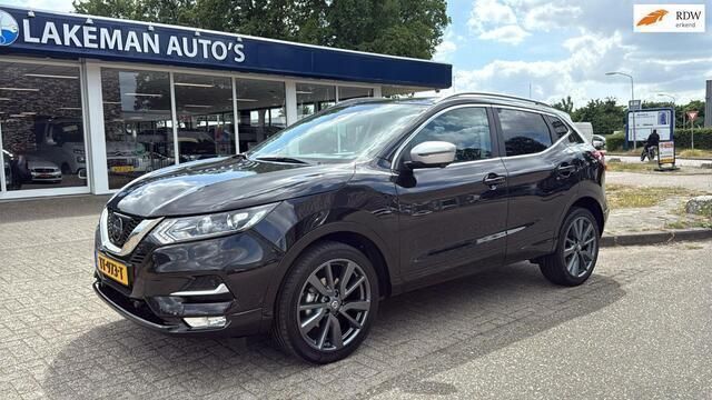 Zwart Gebruikt 2017 Nissan Qashqai Tekna SUV | € 21.950 - Afbeelding 1/4