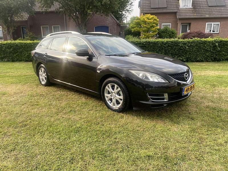 Zwart Gebruikt 2008 Mazda 6 Exclusive Stationwagen | € 4.500 (Eerlijke prijs) - Afbeelding 1/4