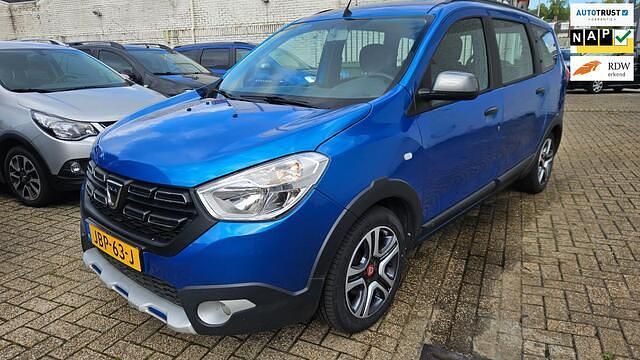 Blauw Gebruikt 2020 Dacia Lodgy MPV | € 13.750 (Eerlijke prijs) - Afbeelding 1/4