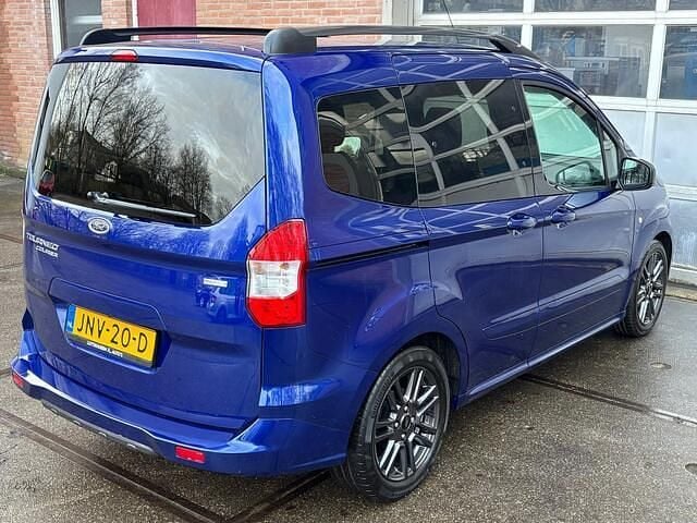 Occasion Ford Tourneo Courier Sport 101 PK (74 kW) 2018 Blauw (metallic) MPV