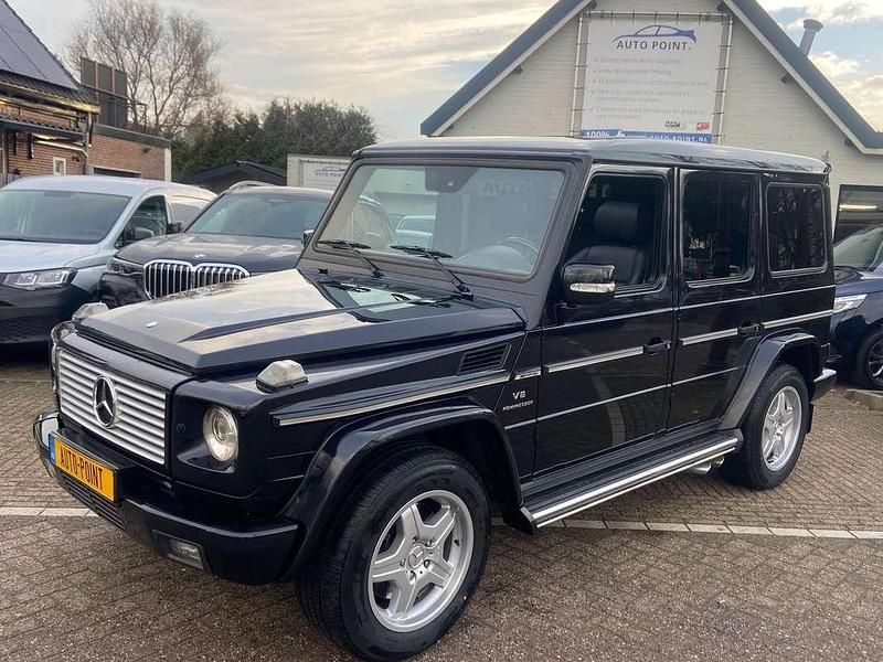 Occasion Mercedes G55 AMG AMG 476 PK (350 kW) 2005 Zwart SUV