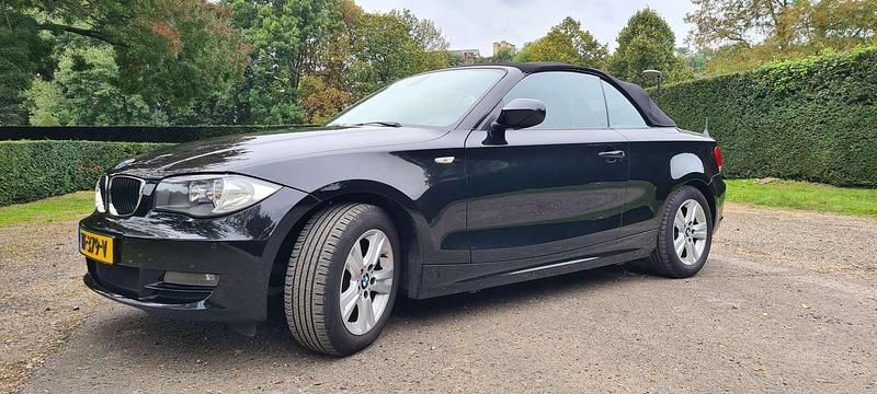 Occasion BMW 118 Cabriolet Executive 143 PK (105 kW) 2010 Zwart Cabriolet