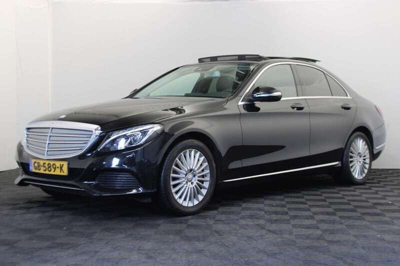 Zwart Gebruikt 2015 Mercedes C350e Edition Sedan | € 13.999 (Super prijs) - Afbeelding 1/4