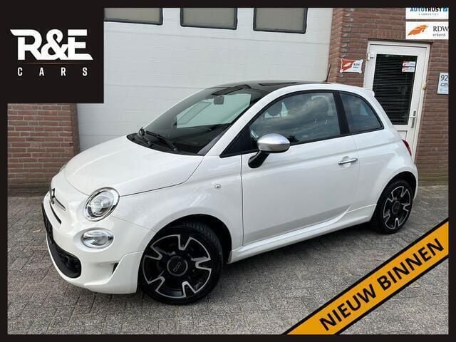 Wit Gebruikt 2021 Fiat 500 Rockstar Hatchback | € 13.950 (Eerlijke prijs) - Afbeelding 1/4
