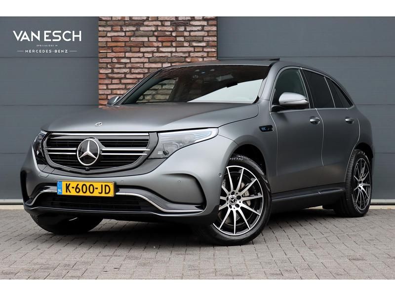 Grijs Gebruikt 2020 Mercedes EQC400 AMG Line Premium Plus SUV | € 37.500 (Iets duurder) - Afbeelding 1/4
