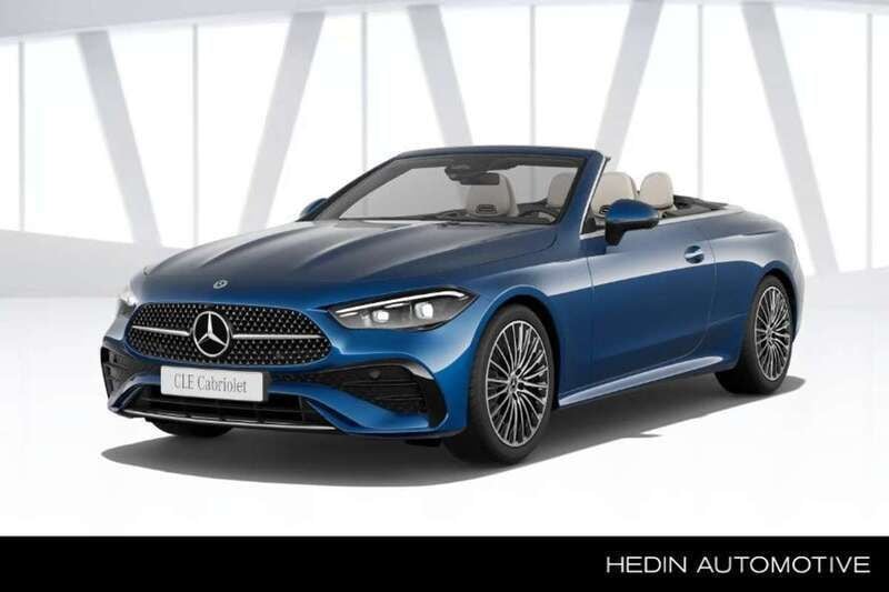 Blauw Nieuw 2025 Mercedes CLE200 AMG line Cabriolet | € 88.840 (Eerlijke prijs) - Afbeelding 1/4
