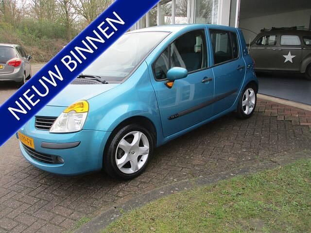 Occasion Renault Modus Expression 98 PK (72 kW) 2004 Blauw (metallic) MPV