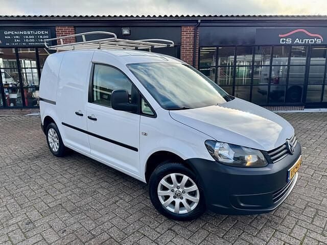 Wit Gebruikt 2015 VW Caddy MPV | € 5.899 (Super prijs) - Afbeelding 1/4