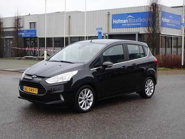 Zwart Gebruikt 2015 Ford B-MAX Titanium MPV | € 5.450 (Super prijs) - Afbeelding 1/4