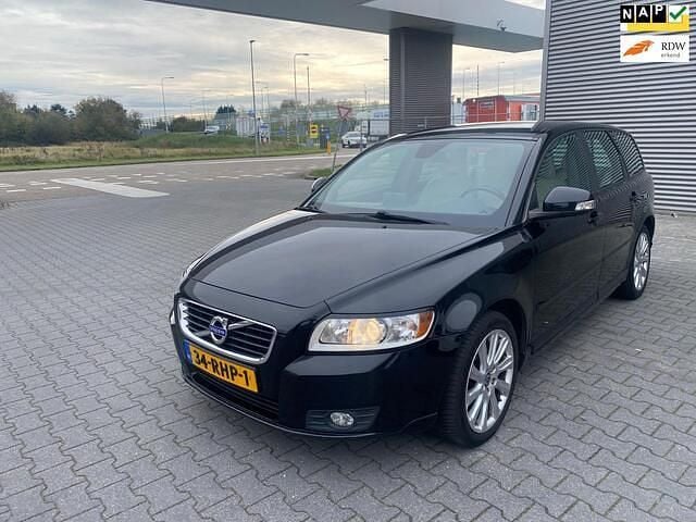 Zwart Gebruikt 2011 Volvo V50 Business Edition Stationwagen | € 5.950 (Goede deal) - Afbeelding 1/4