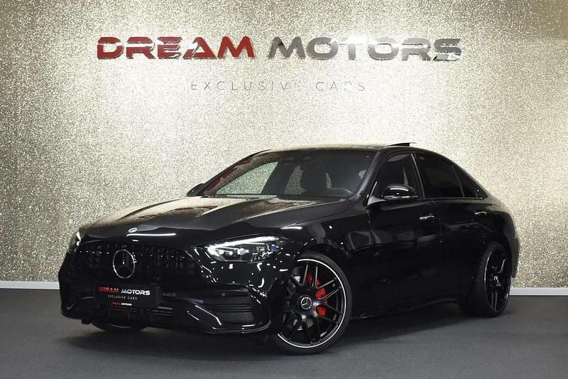 Zwart Gebruikt 2023 Mercedes C63 AMG AMG Sedan | € 53.950 (Eerlijke prijs) - Afbeelding 1/3