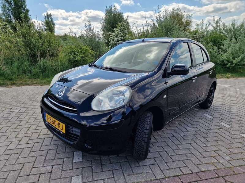 Zwart Gebruikt 2011 Nissan Micra Acenta Hatchback | € 5.475 (Eerlijke prijs) - Afbeelding 1/4